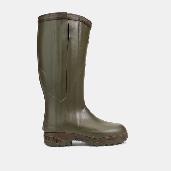 Aigle Anti-fatigue Rain Boots Men Olive ZA-30574